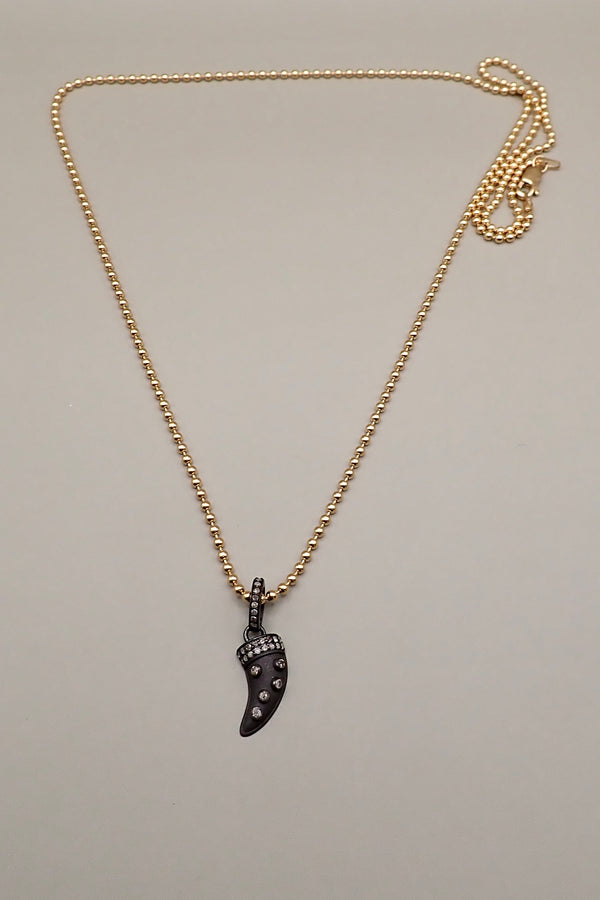 DIAMONDS HORN PENDANT II