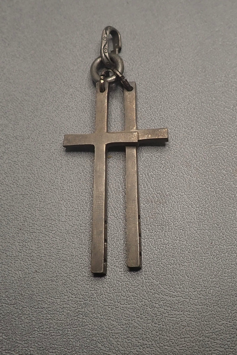 DOUBLE CROSS PENDANT