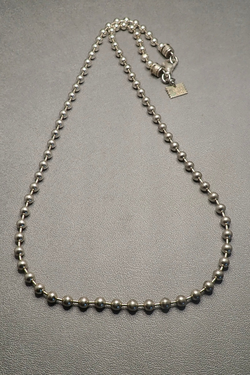 SILVER BALL CHAIN