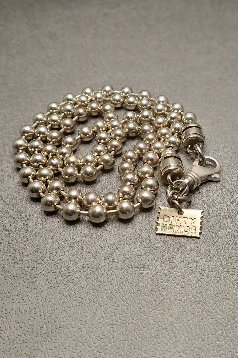 SILVER BALL CHAIN