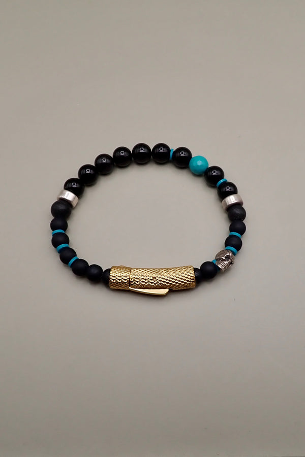 OBSIDIAN & ONYX BRACELET