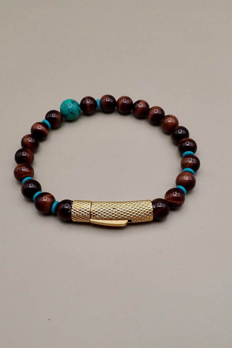 RED TIGER EYES BRACELET