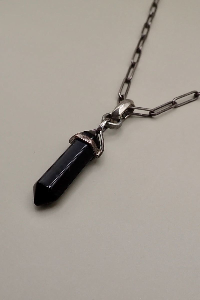 ONYX PENDANT NECKLACE