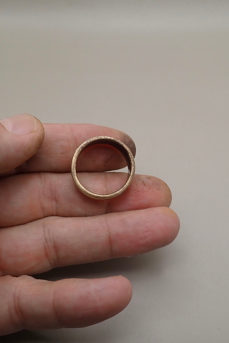 BRONZE BAND RING