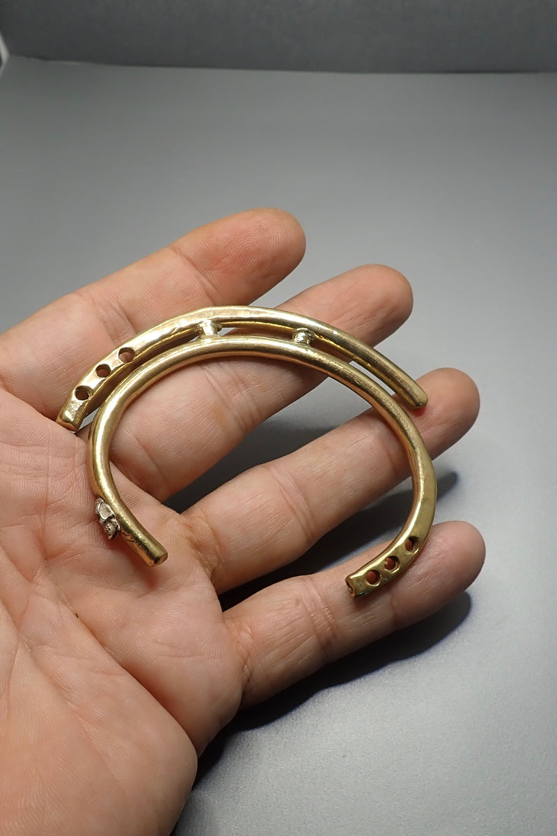DOUBLE ARCH CUFF BRACELET  - one made