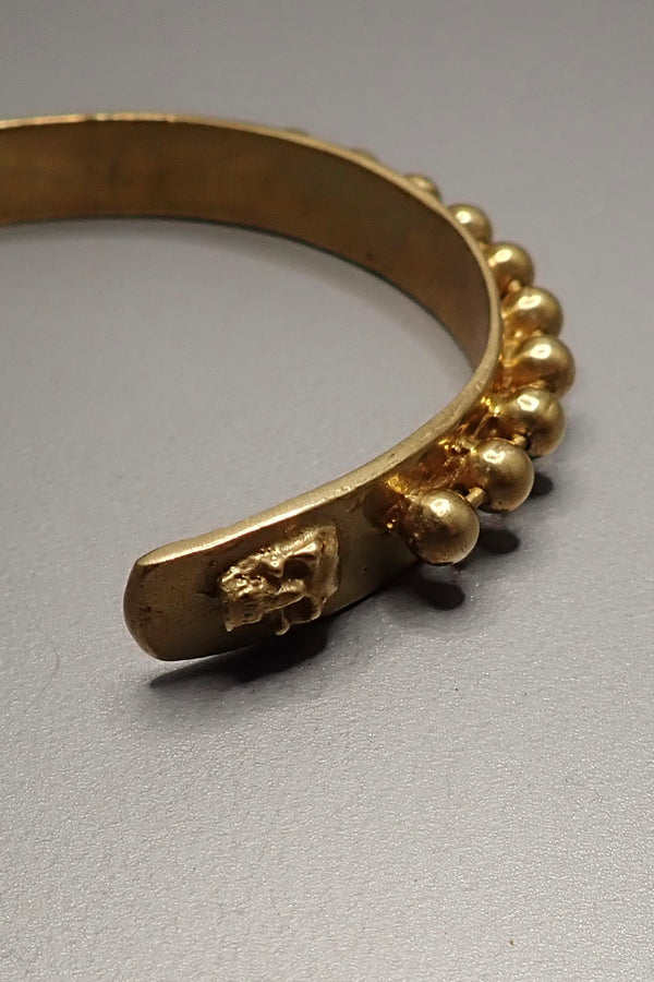 BALLS CUFF BRACELET  - one made