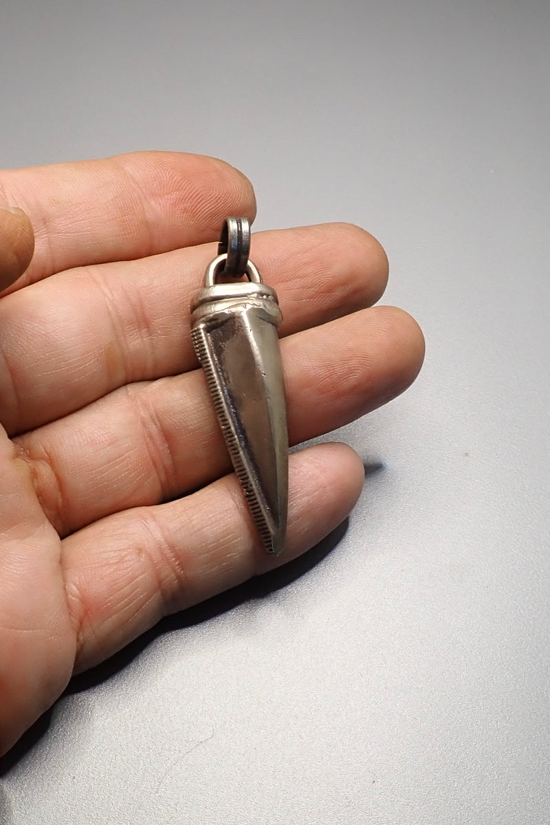 SILVER ARROWHEAD PENDANT - two made