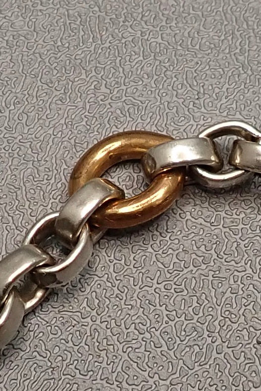 ROLO SILVER SKULL BRACELET - one made