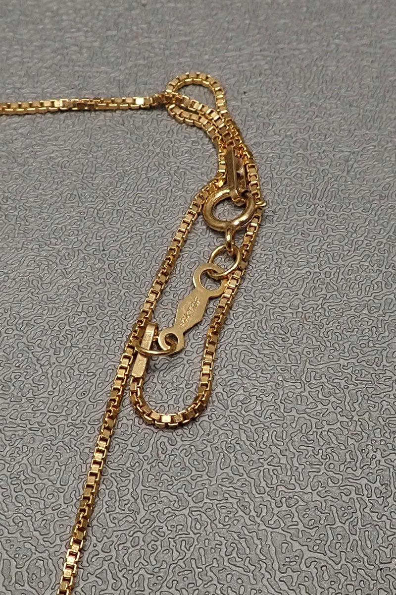 SMALL DIAMONDS DEVIL EYE PENDANT - one made