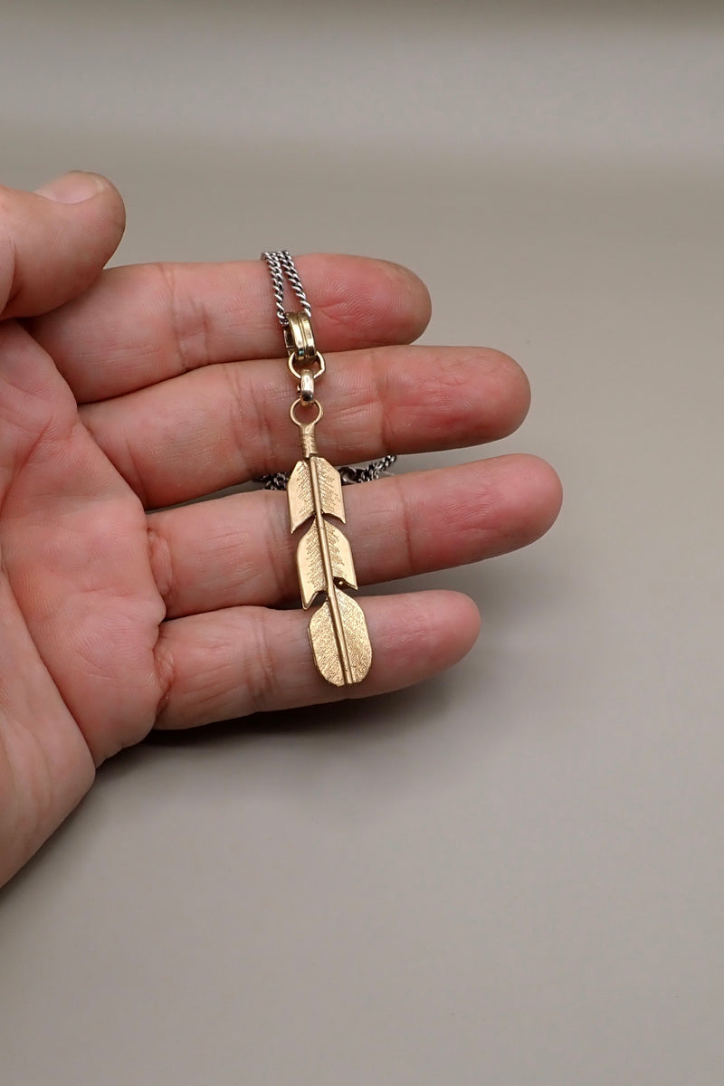 THE FEATHER NECKLACE