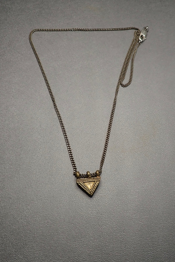 TRIANGLE PENDANT - two made
