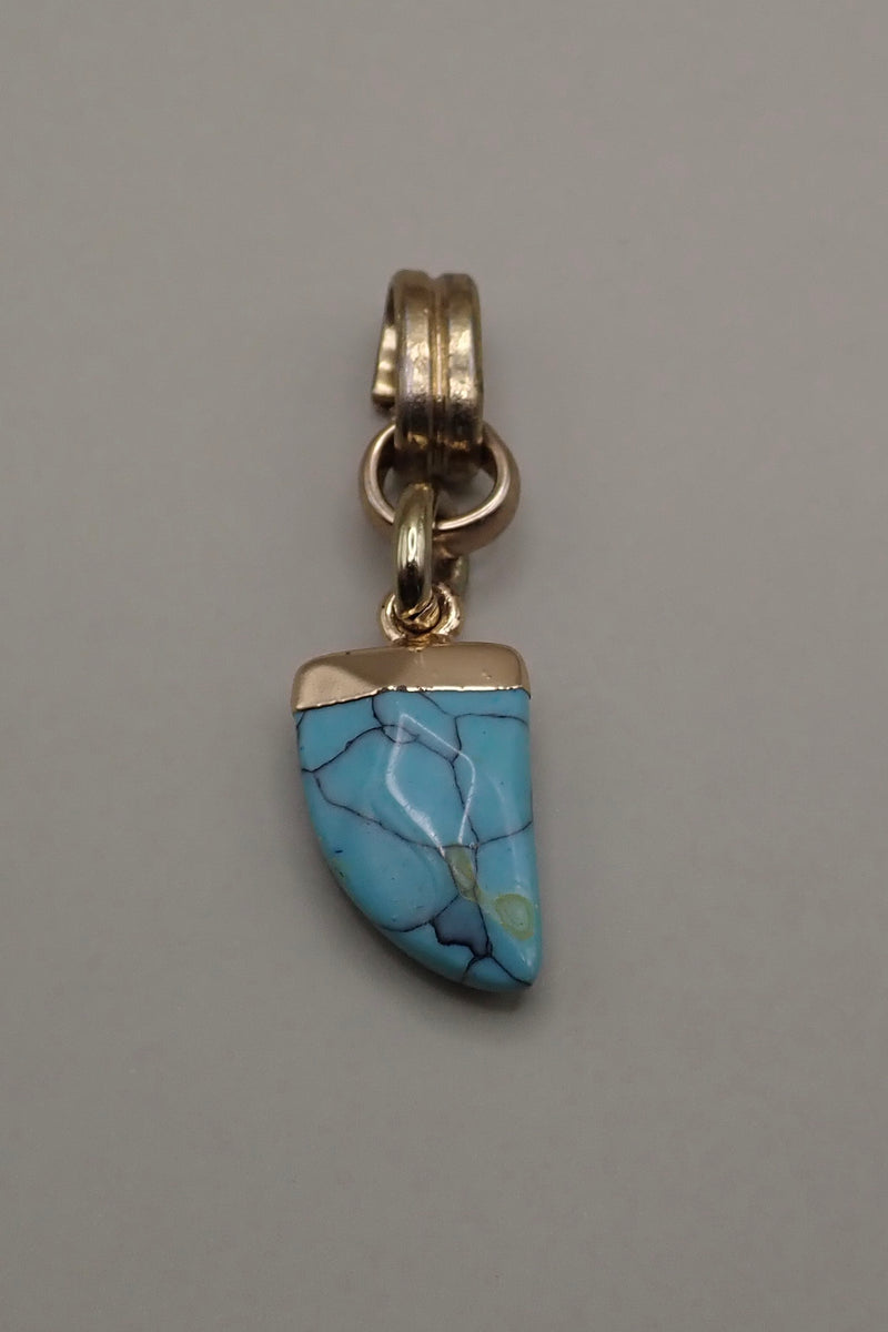 TURQUOISE HORN PROTECTOR PENDANT