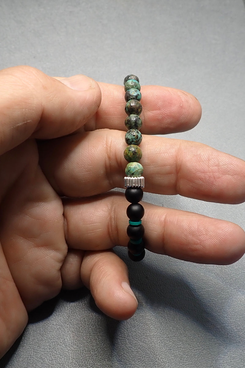 AFRICAN TURQUOISE BRACELET - one made
