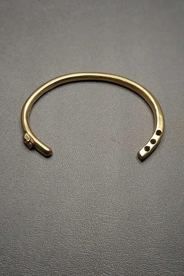 3 HOLES SKULL CUFF BRACELET