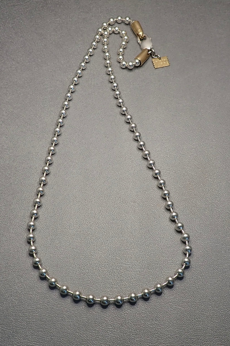 SILVER BALL CHAIN
