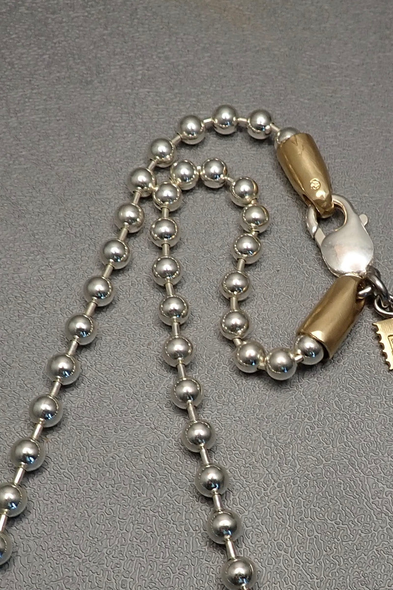 SILVER BALL CHAIN