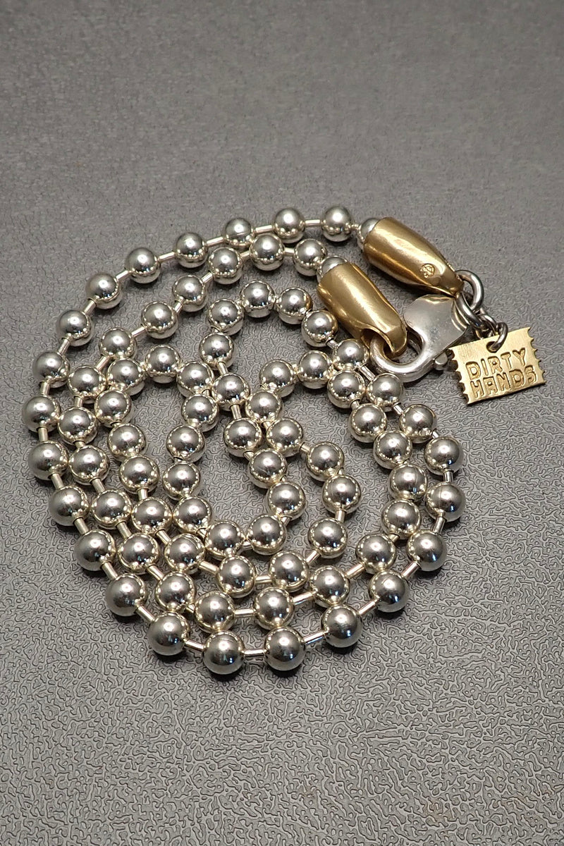 SILVER BALL CHAIN