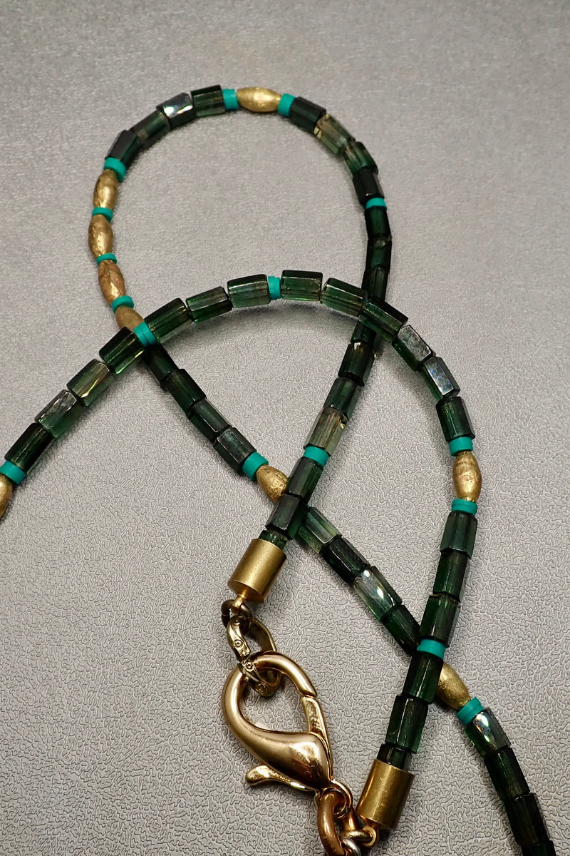 GREEN ONYX NECKLACE