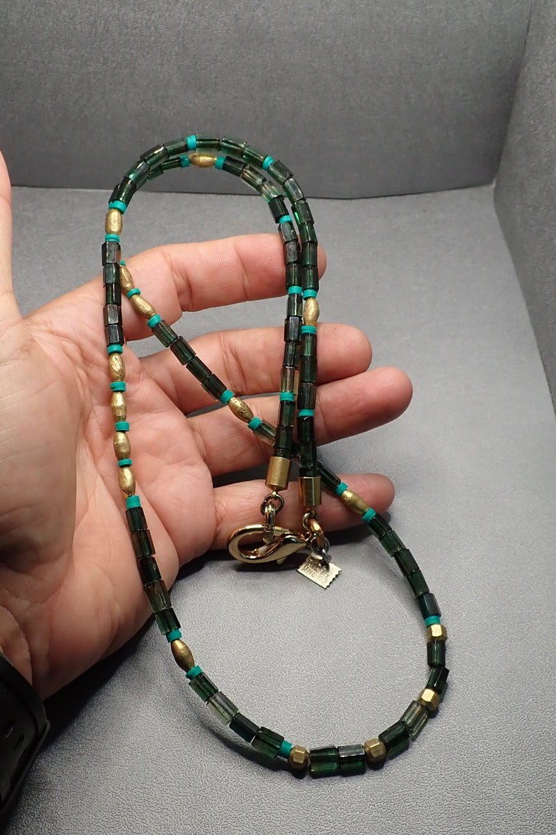 GREEN ONYX NECKLACE