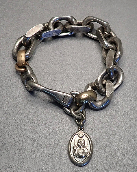 BIG NAVY LINKS BRACELET
