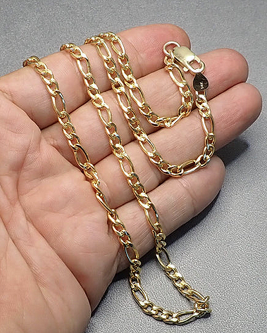 14 K GF FIGARO NECKLACE - only one made