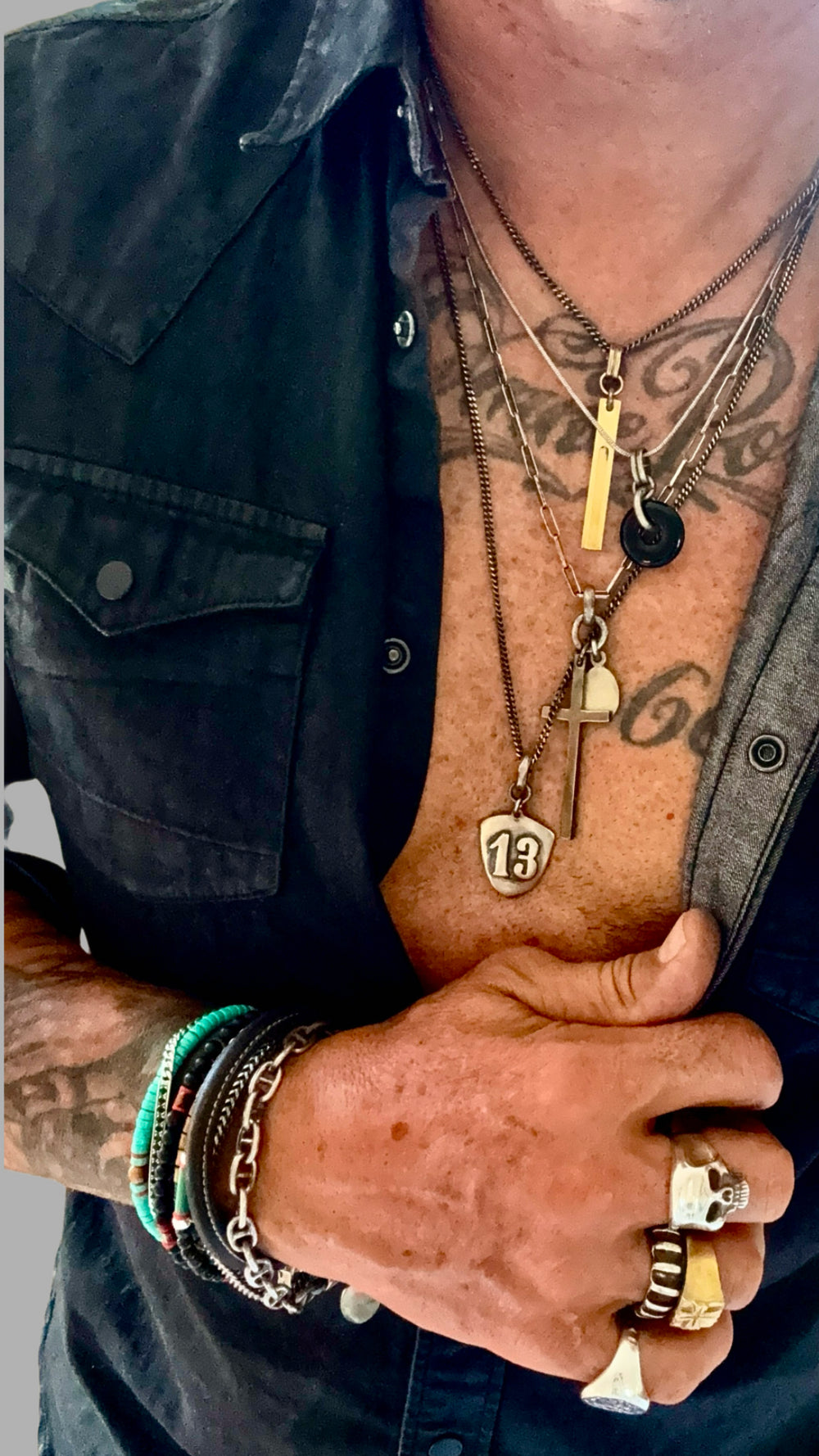 Dirty Hands Jewelry by Enrique Muthuan Hand Crafted - One Of