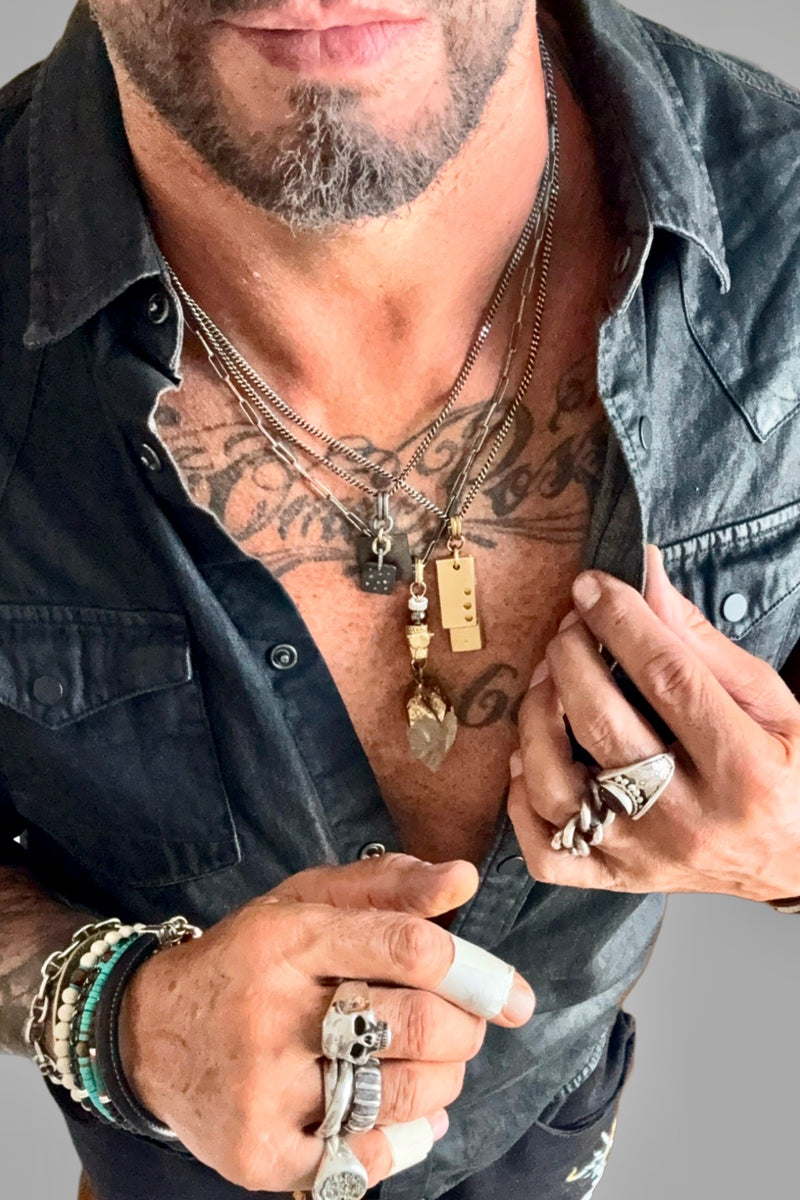 ROCK CRYSTAL LION NECKLACE