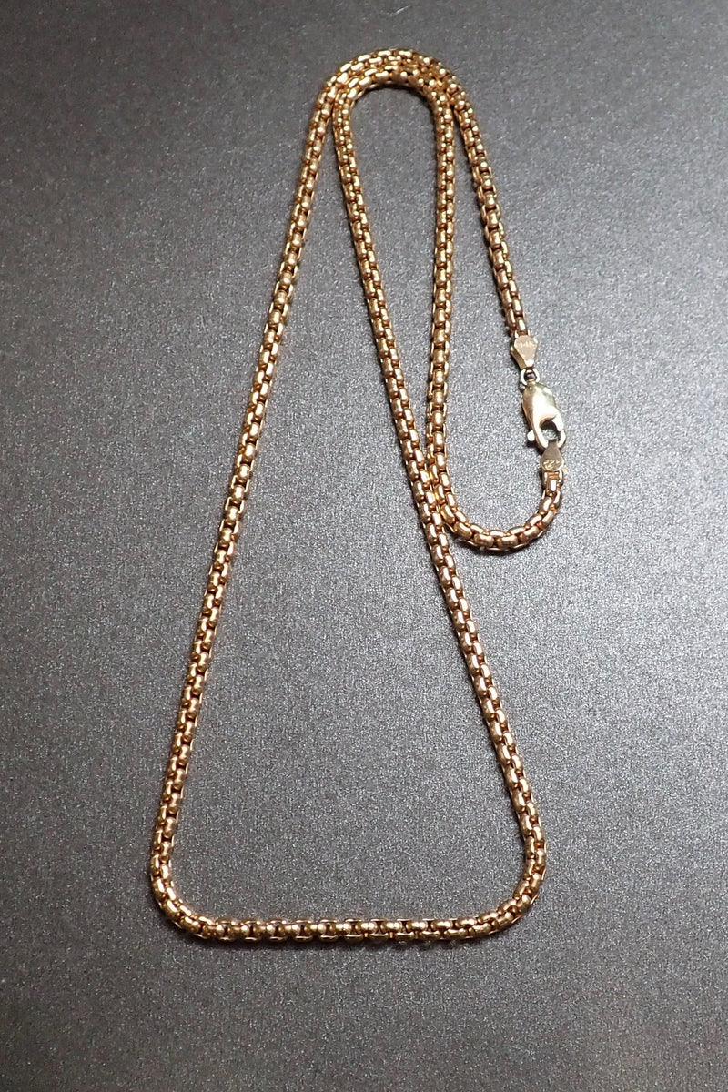 THICK VENETIAN NECKLACE - 14 K GOLD - ONLY ONE