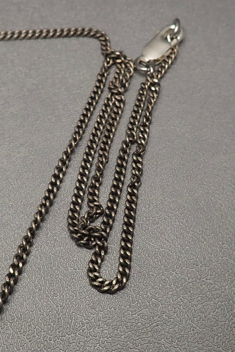 ENGRAVED DOUBLE CROSS NECKLACE - two made