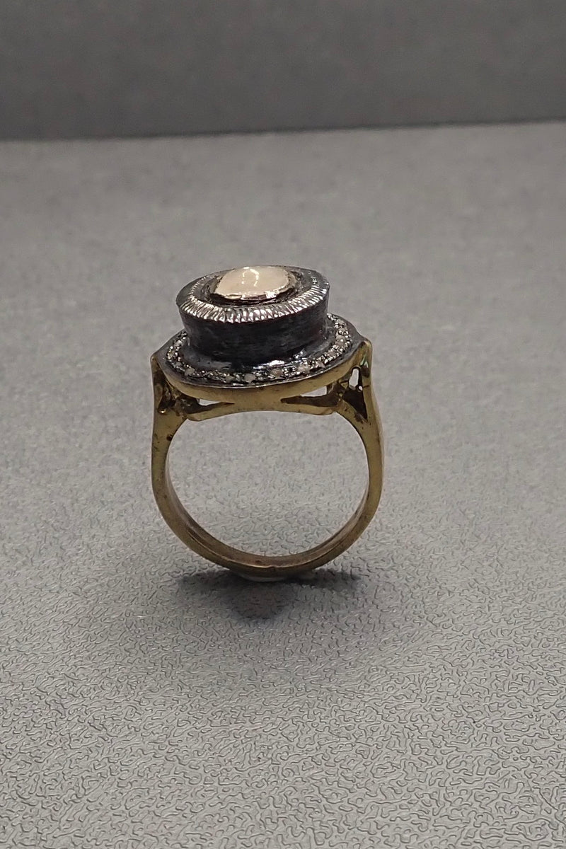 RAW DIAMOND RING