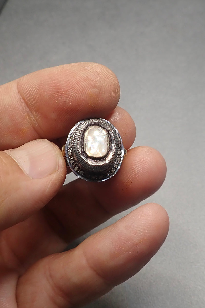 RAW DIAMOND RING