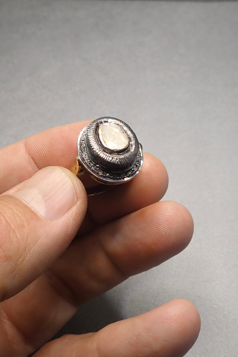 RAW DIAMOND RING