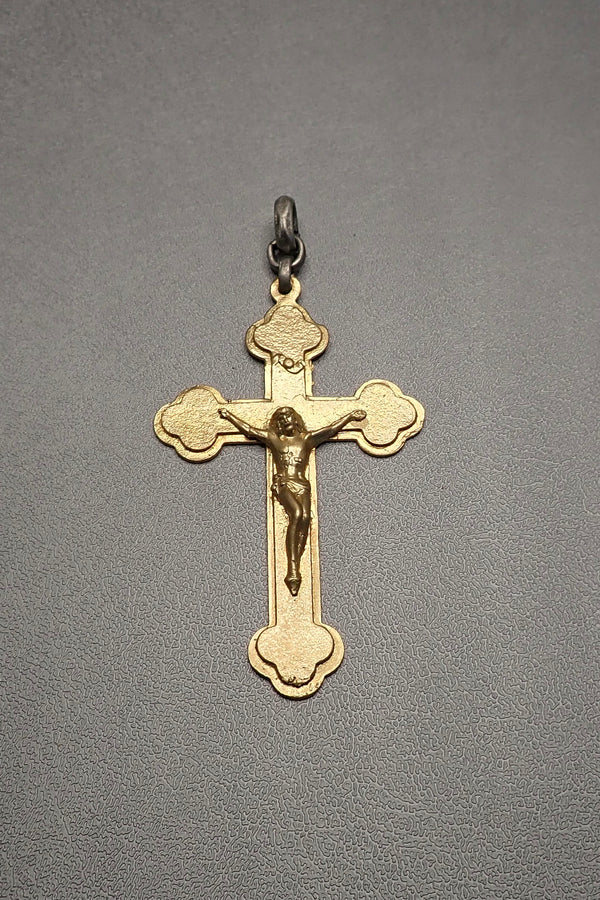 BIG BRONZE ANTIQUE CROSS