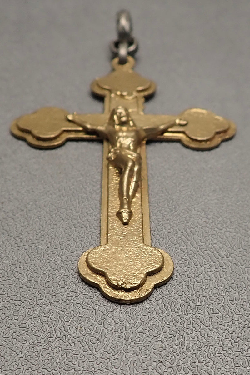 BIG BRONZE ANTIQUE CROSS - only item