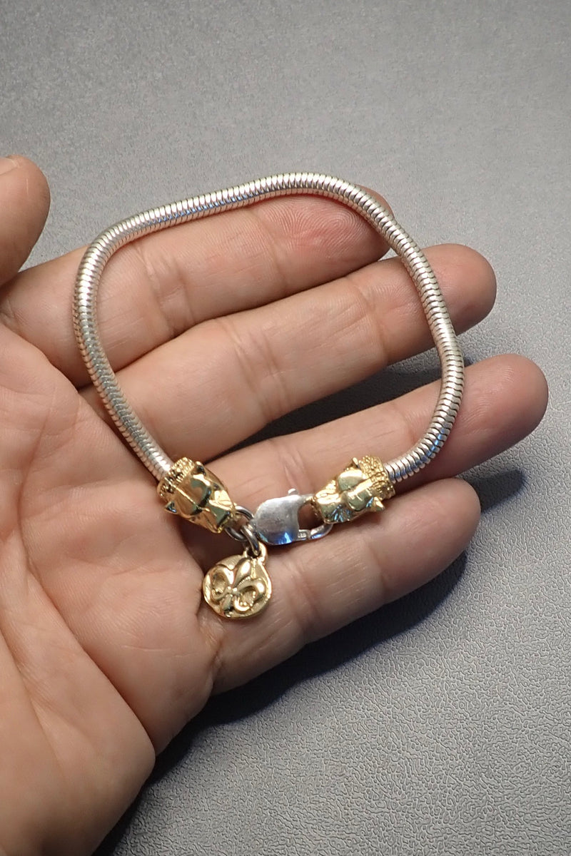 SNAKE LINK BRACELET - one made