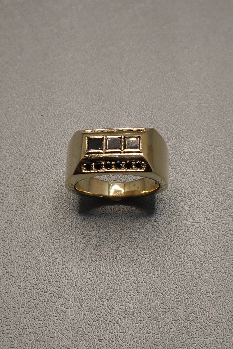 CIGAR BAND RING (BRONZE) -  one made