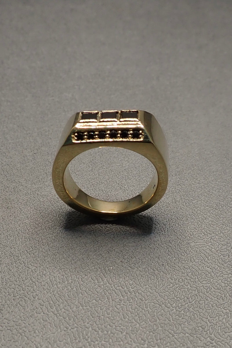 CIGAR BAND RING (BRONZE) -  one made