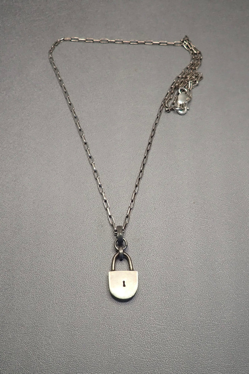 SILVER PADLOCK -two made