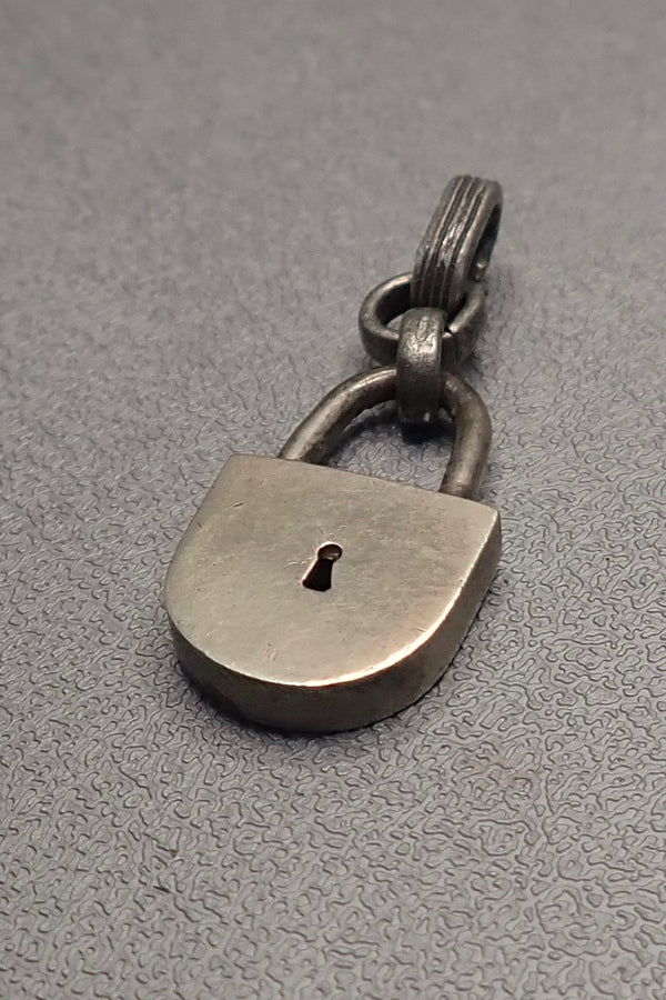 SILVER PADLOCK -two made