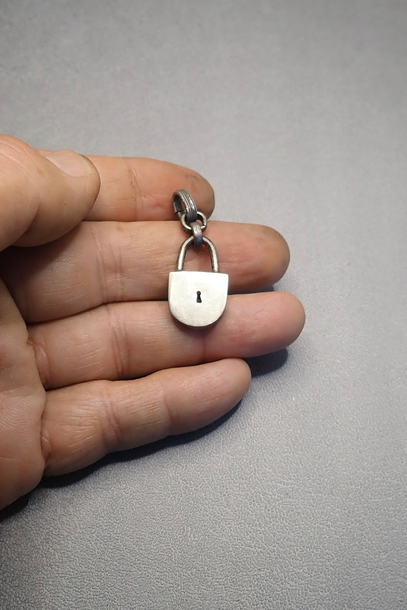 SILVER PADLOCK -two made