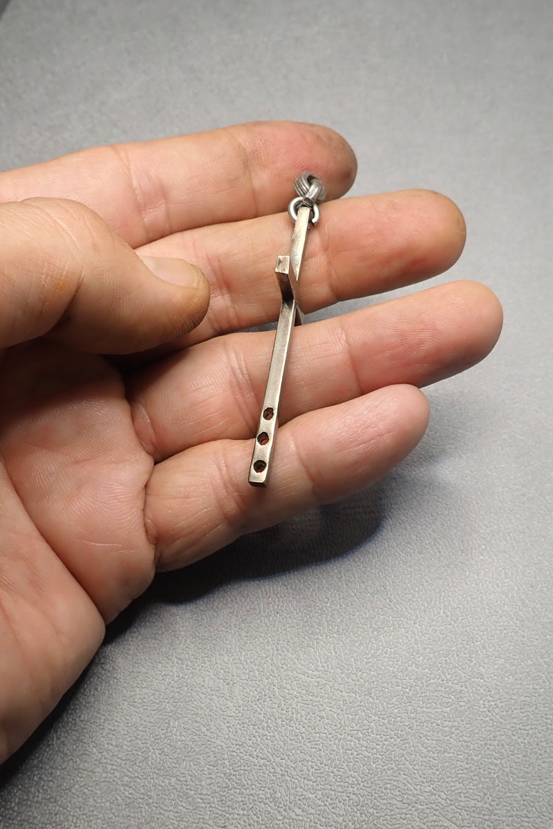 SINGLE CROSS PENDANT - two made