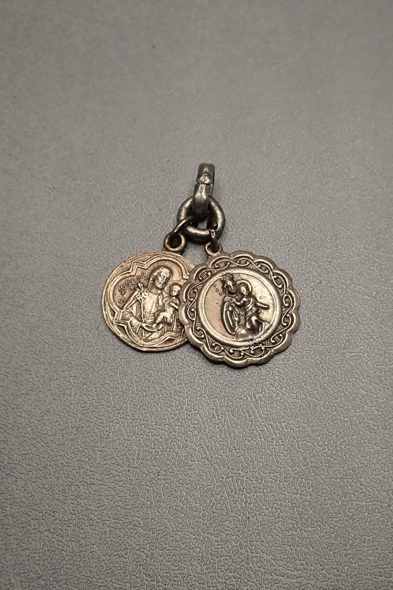 DOUBLE MEDALS PENDANT