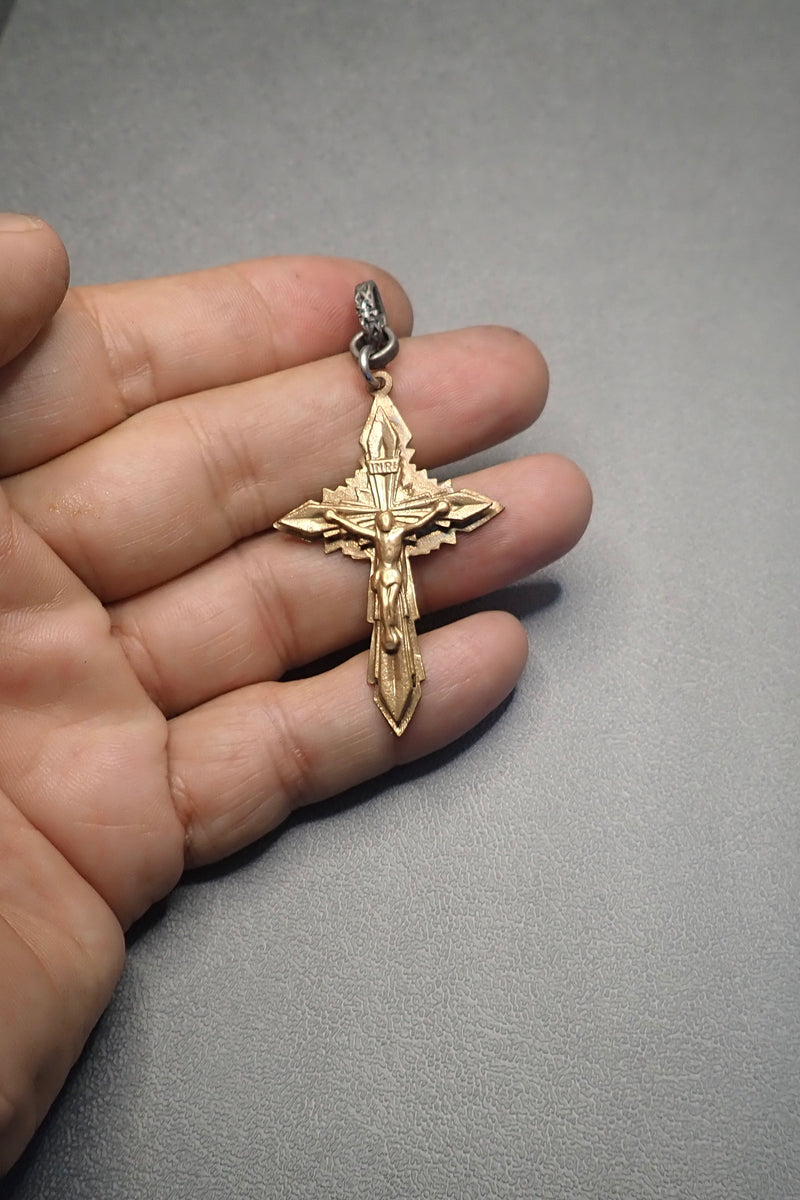 ANTIQUE CROSS - tow made