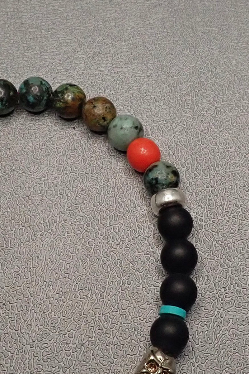 LIONS TURQUOISE BRACELET - one made