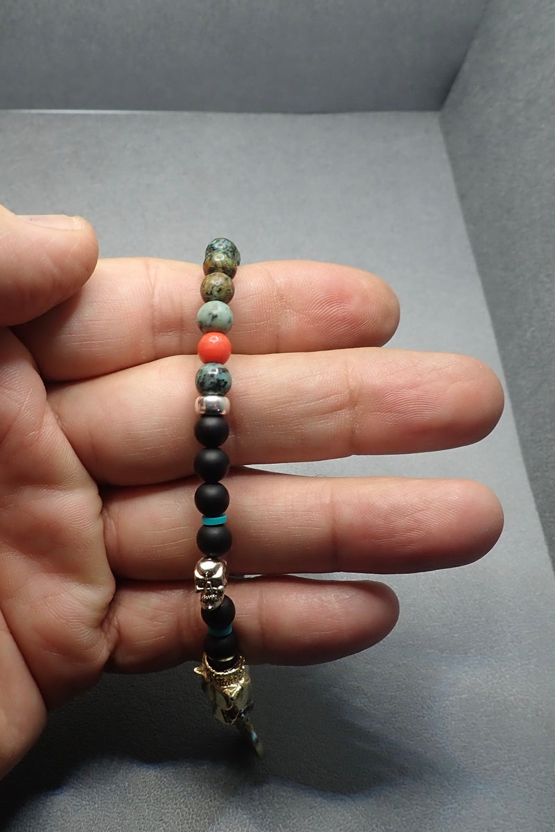 LIONS TURQUOISE BRACELET - one made