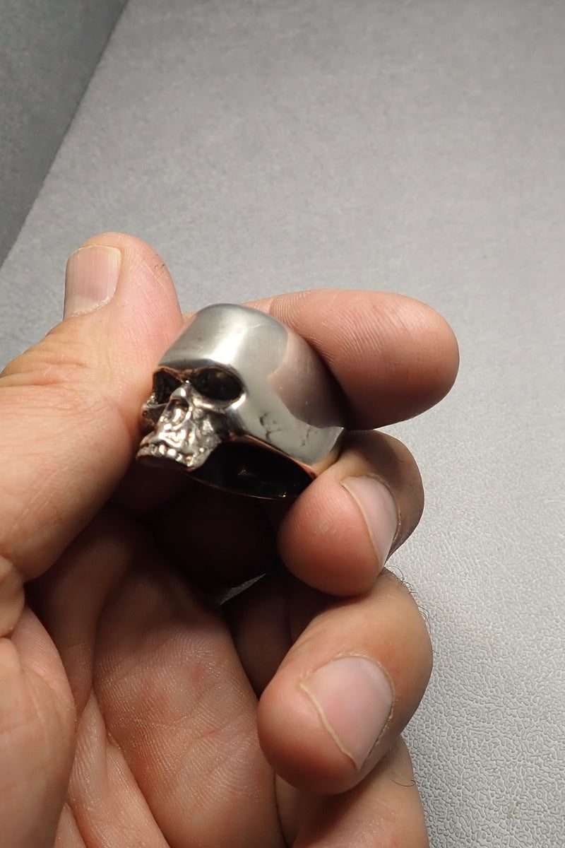 MASSIVE SKULL RING - one made