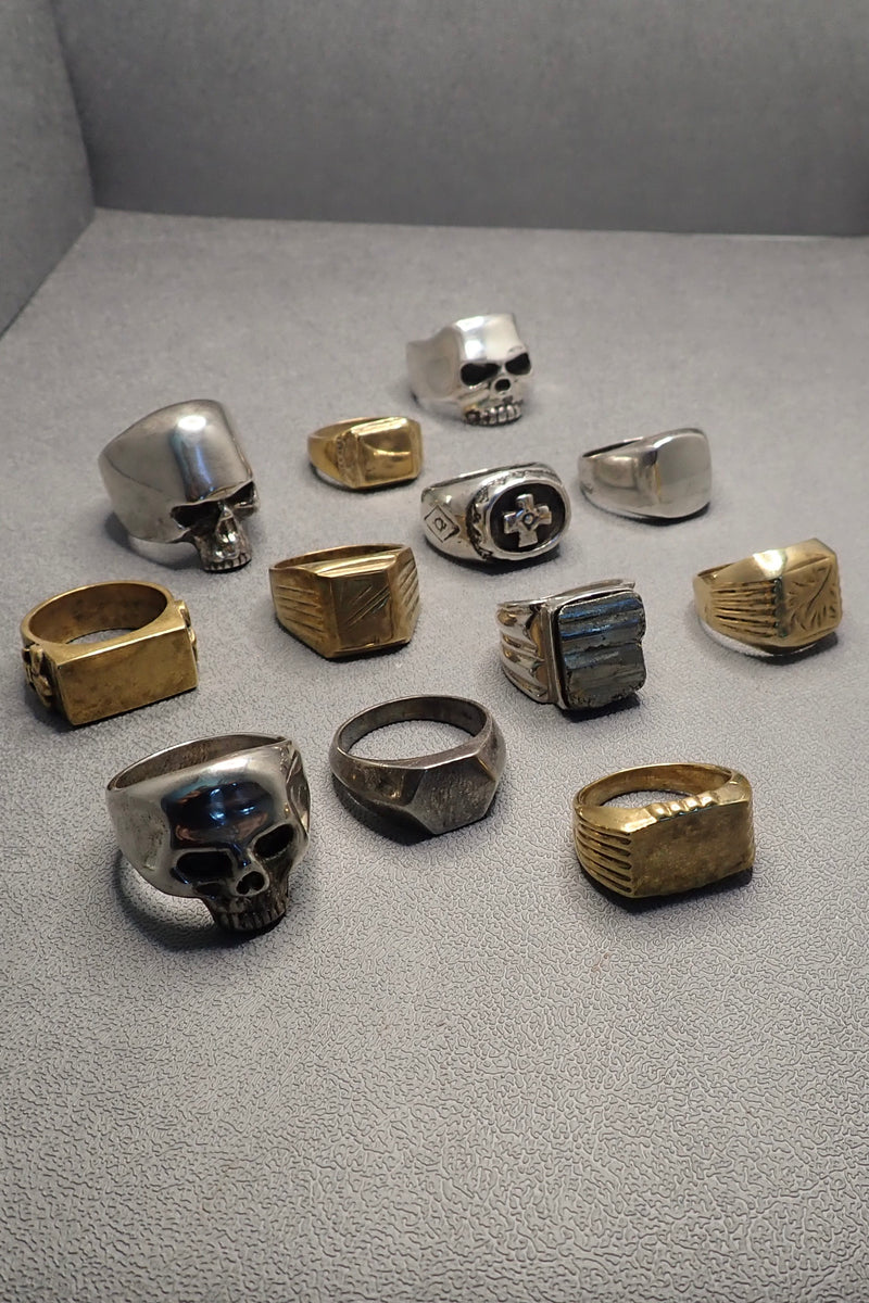 MASSIVE SKULL RING - one made