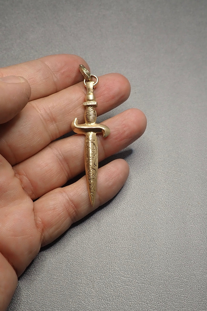 DAGGER PENDANT - two made