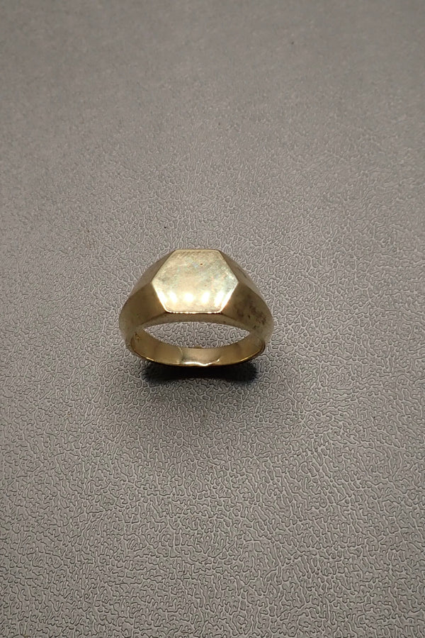HEXAGONAL  RING - one made