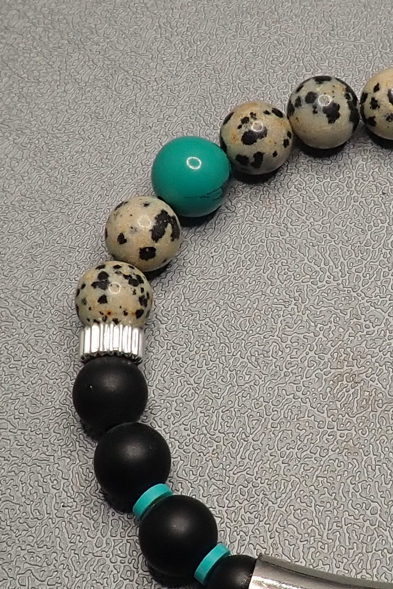 DALMATIAN JASPER BRACELET